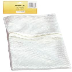Washing Bag - Bathroom Accessories - White - Zip - 40 Cm X 25 Cm - 10 Pack