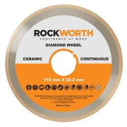 - Diamond Wheel 115MM Continuous Rim - 3 Pack