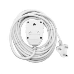 - Extension Cord Dbl White 10A 5M - 4 Pack