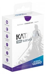 - Katana Sleeves Standard Size Card Sleeves - Purple 100 Sleeves