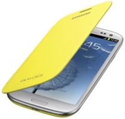 Samsung Originals Yellow Flip Cover For Samsung Galaxy S3