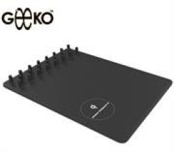 Geeko Wireless Charging Mouse Pad - Black Retail Box No Warranty. product Overview:this Is Easily The Coolest Mouse Pad You&apos Ve Ever Seen. Thus Mouse