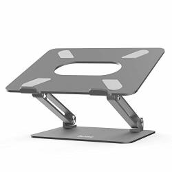 Laptop Stand Boyata Laptop Holder Multi-angle Stand With Heat-vent To Elevate Laptop Adjustable Notebook Stand For Laptop Up To 17 Inches Compatible For Macbook