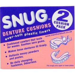 Snug Denture Cushions 2 Pack