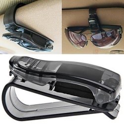 Car Visor Glasses Sunglasses Ticket Clip Holder Black ..