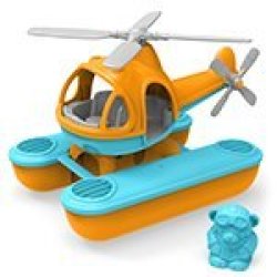 Green Toys Bath & Water Play Seacopter Orange 2+ Years: K