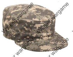 Combat Cap Hat - Us Army Acu Digital Marpat Camo