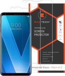 Tempered Glass Screen Protector LG V30 Plus H930 Ds Pack Of 2