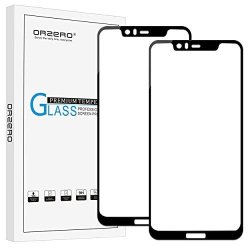 2 Pack Orzero For Nokia 5.1 Plus Nokia X5 Tempered Glass Screen Protector 2.5D Arc Edges 9 Hardness HD Durable Clear Cover Anti-scratch Bubble-free Full-coverage Lifetime Replacement