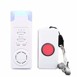 Funrui Home Safety Patient Alert Alarm System Wireless Alarm Emergency Call Button Elderly Monitor Caregiver Personal Pager For Elderly Kids 1 In 1