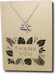 Crcs -stainless Steel Necklace On Card
