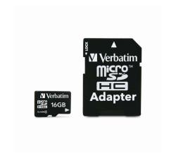 Verbatim Premium Memory Card 16GB Microsdhc Class 10 44082