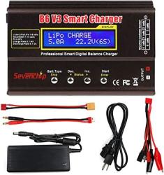 V3 B6 Lipo Battery Charger 80W 6A Rc Battery Balance Discharger For Lipo Li-ion Life Nicd Nimh Lihv Pb Rc Hobby Battery Balance Charger