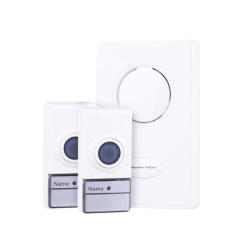 Wireless Door Chime With 2X Transmitters