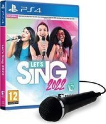 Let& 39 S Sing 2022: Single MIC Bundle Playstation 4