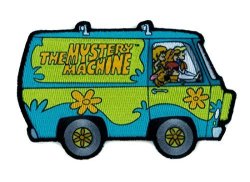 Scooby-doo Mystery Machine Patch Iron On Applique Hanna Barbera Alternative Clothing