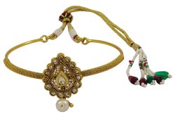 Gold Tone Armlet Indian Women Wedding Party Ethnic Upper Arm Bracelet Jewelry IMOJ-ARM27A