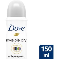 Dove Antiperspirant Deodorant Body Spray Invisible Dry 150ml