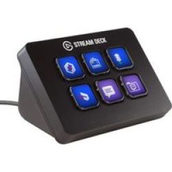 Stream Deck MINI - Live Content Creation Controller With 6 Customizable Lcd Keys