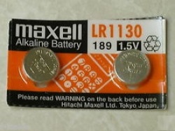 Lr1130 1.5v High Capacity Alkaline Button Cell Batteries 2-pack Set ..