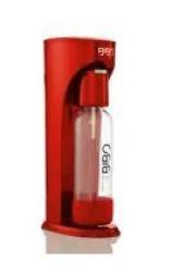 BIBO Fizz Bar Sparkling Drink Maker With Cylinder Red