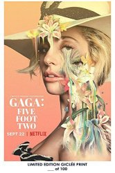 Lost Posters Rare Poster Thick Lady Gaga Gaga: Five Foot Two Music 2017 Movie Reprint 'D 100 12X18