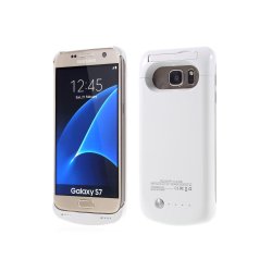 Tangled Samsung S7 Battery Case 4200MAH - White - 1+