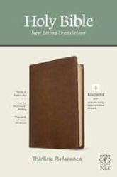 Nlt Filament Thinline Reference Bible - Rustic Brown Leather Fine Binding