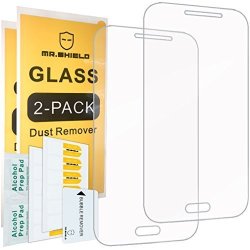 2-PACK -mr Shield For Samsung Galaxy Core Prime Tempered Glass Screen Protector With Lifetime Replacement Warranty