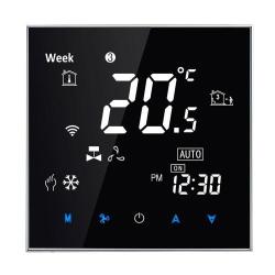 BAC-2000 Central Air Conditioning Type Touch Lcd Digital 2-PIPE Fan Coil Unit Room Thermostat Dis...