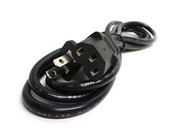 3-PRONG 6FT Foot Power Cord With Notch Fits Genuine Microsoft Xbox 360 Systems