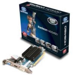 Sapphire Radeon Hd5450 Graphics Card + Low Profile Bracket 2gb