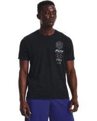 Men's Ua Run Anywhere T-Shirt - Black XXL