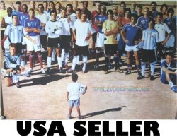 Soccer Who's Who Poster 34 X 23.5 Kid Circled By David Beckham Zinedine Zidane Kaka Lionel Messi Other Football Players From 2006 Poster Sent