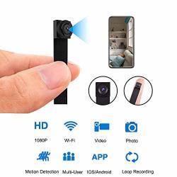 MINI Wifi Diy Camera 1080P Wireless Hidden Camera Small Nanny Cam With Motion Detection Home Security Recording Remote View Indoor Outdoor Using