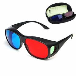 Bial Red-blue 3D Glasses cyan Anaglyph Simple Style 3D Glasses 3D Movie Game-extra Upgrade Style