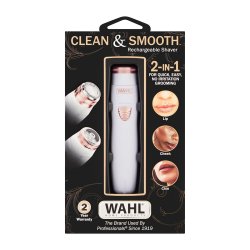 Clean Smooth Rechargeable 2-IN-1 Ladies Shaver Kit