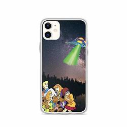 Teeduyen Compatible With Iphone 11 Case Scooby-doo Gang On Mystery Machine Car Halloween Pure Clear Phone Cases Cover