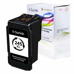 V-surink Remanufactured Ink Cartridge Replacement For Canon PG245XL Compatible With Pixma MX492 TR4520 TS3120 MG2420 MG2522 MX490 MG2920 MG2922 MG2520 IP2820 Printer 1 Black