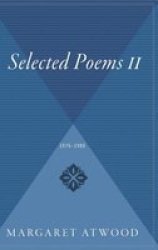 Selected Poems II - 1976 - 1986 Hardcover
