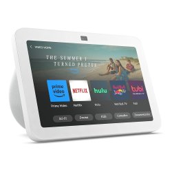 Amazon Echo Show 8 3RD Gen - 2023 Release - With Spatial Audio Smart Hub & Alexa Multiple Colors Glacier White