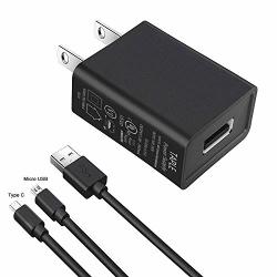 6.5FT Kindle Fire Fast Charger Ul Listed Taple Rapid Charger Adapter Compatible For All New Fire Kindle Fire HD Hdx 6" 7" 8.9" Fire