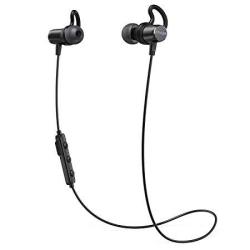 Anker Soundbuds Surge Lightweight Wireless Headphones Bluetooth 4.1 Sports Earphones With Water-resistant Nano Coating Running Workout Headset With Magnetic Connector And Carry Pouch