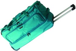 Gino De Vinci Zing Double Decker Rolling Bag Sea Green