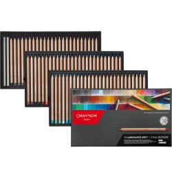 Luminance 6901 Coloured Pencils 80 Pencil Wooden Box Set