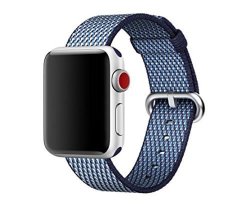 Woven Nylon Replacement Band For The Apple Watch By Pantheon Womens Or Mens Strap Fits The 38MM Or 42MM For Apple Iwatch 1 2