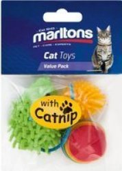 Marltons Value Pack Cat Toys Small
