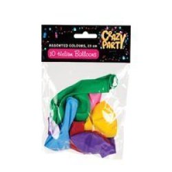 Party Balloons - Helium - Latex - 25CM - 10 Pack - 5 Pack
