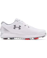 Men's Ua Hovr Drive Wide E Golf Shoes - White 8