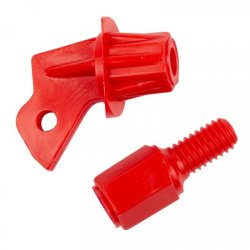 Dutton Plastics - Red Float Arm Shoe & Stud - 1PACK